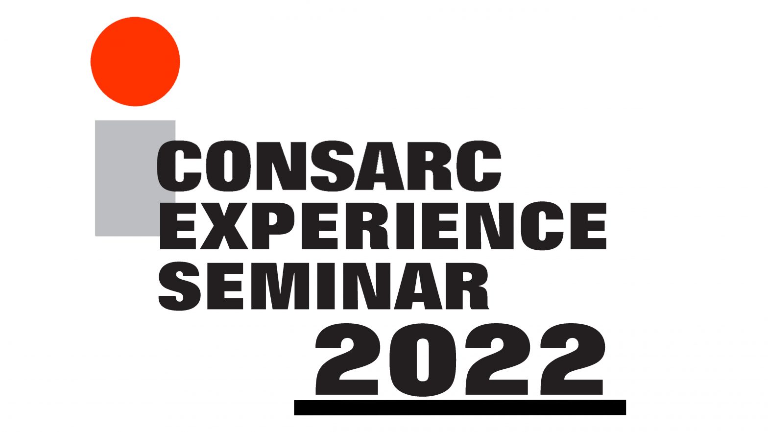 Consarc Experience Seminar Logo event